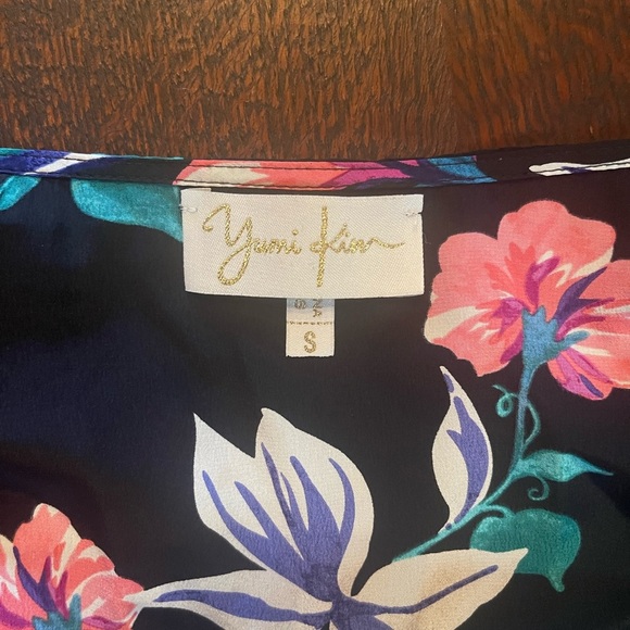 Yumi Kim wrap blouse EUC - Picture 2 of 4